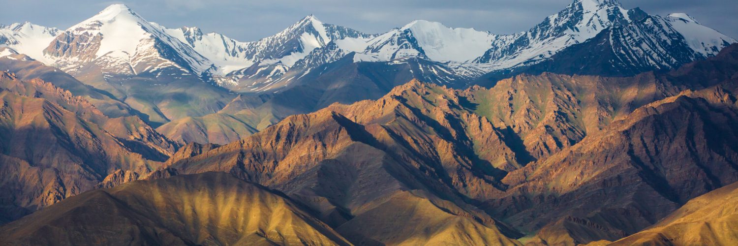 Beautiful mountains on Indian himalayas.