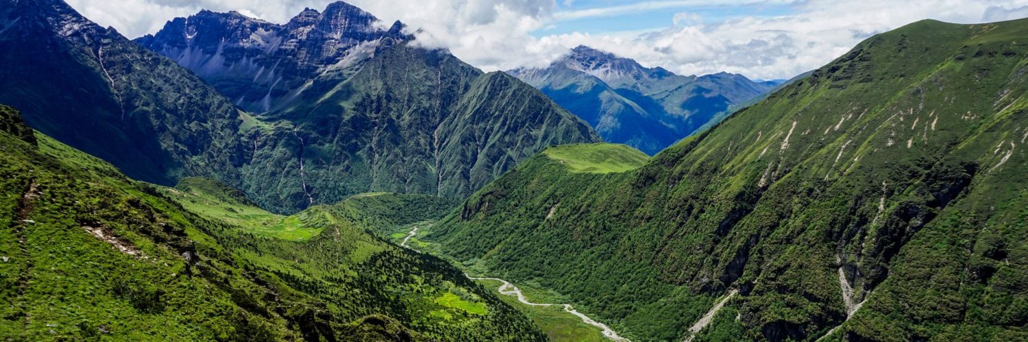 Landscapes and mountains from Bhutan